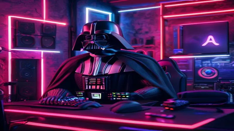Phân tích y khoa hình ảnh AI Darth Vader Xâm Chiếm Fortnite! Chiến Thật Như Mơ