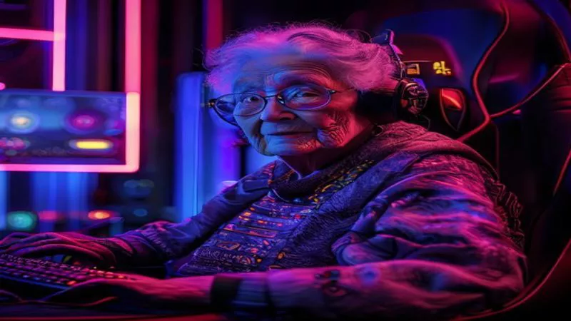 Phân tích y khoa hình ảnh Skyrim Grandma: Cụ Bà 89 Tuổi & Game Thủ Việt